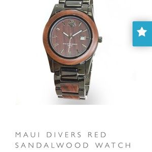 Maui Divers Men’s Sandalwood Stainless Steel Watch